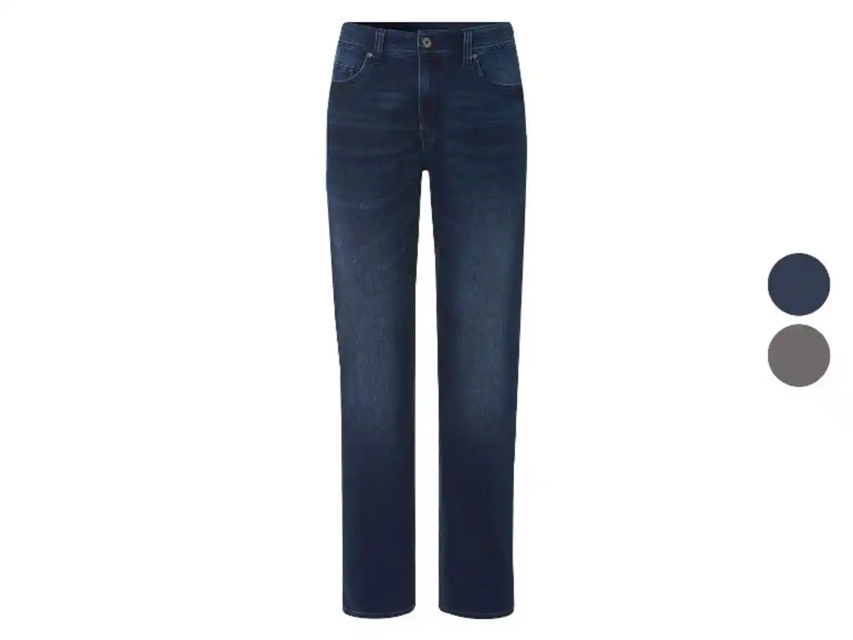 Bild 1 von LIVERGY® Herren Sweat-Denim-Jeans, mit normaler Leibhöhe