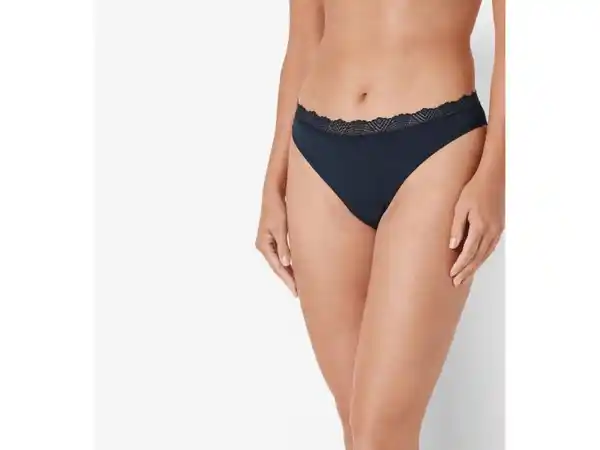 Bild 4 von esmara® Damen Slips, 2 Stück, mit eleganter Spitze