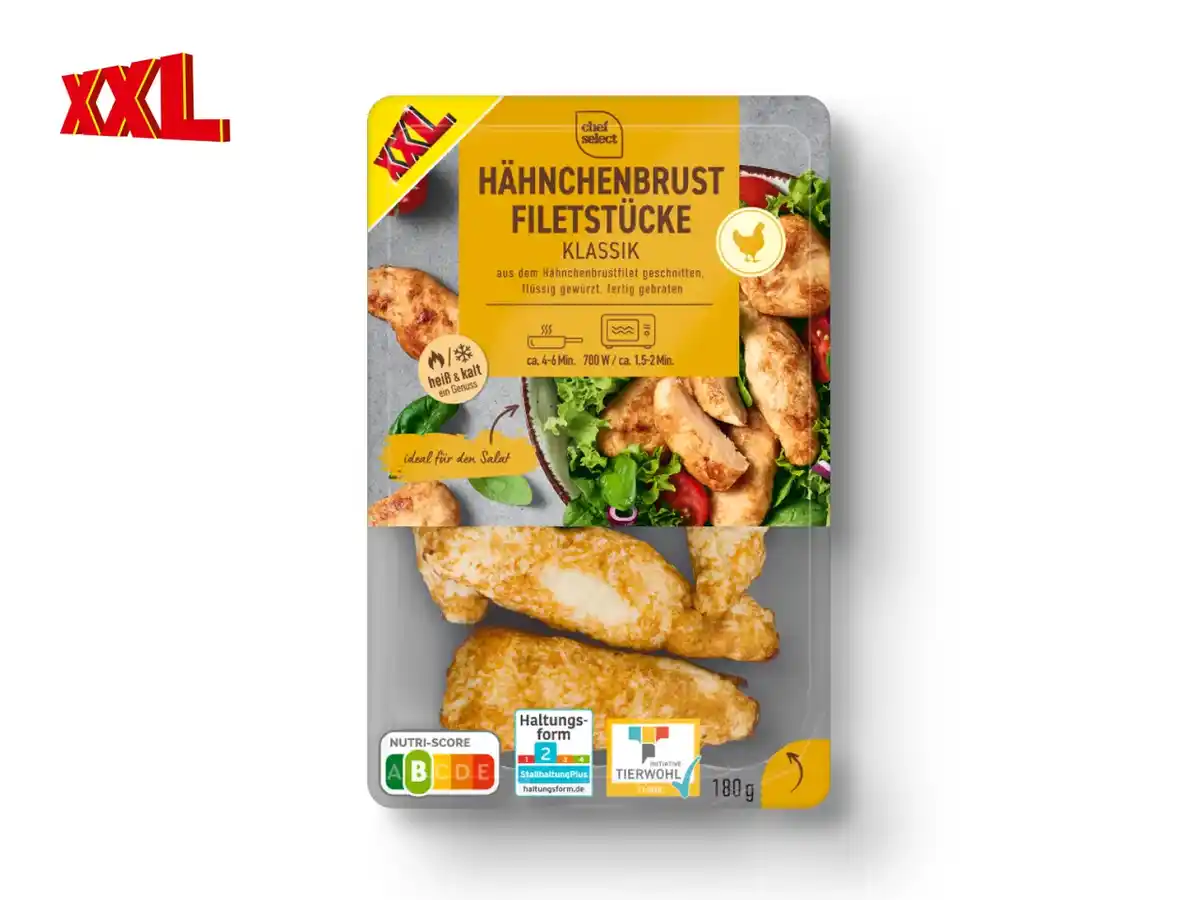 Bild 1 von Chef Select Hähnchenbrust Filetstücke XXL,  180 g
