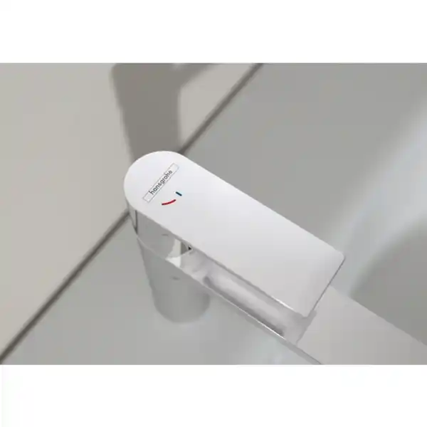 Bild 3 von HANSGROHE Waschtisch-Einhebelmischer »Rebris E«, 3/8", wassersparend, chrome, inkl. Ablaufgarnitur