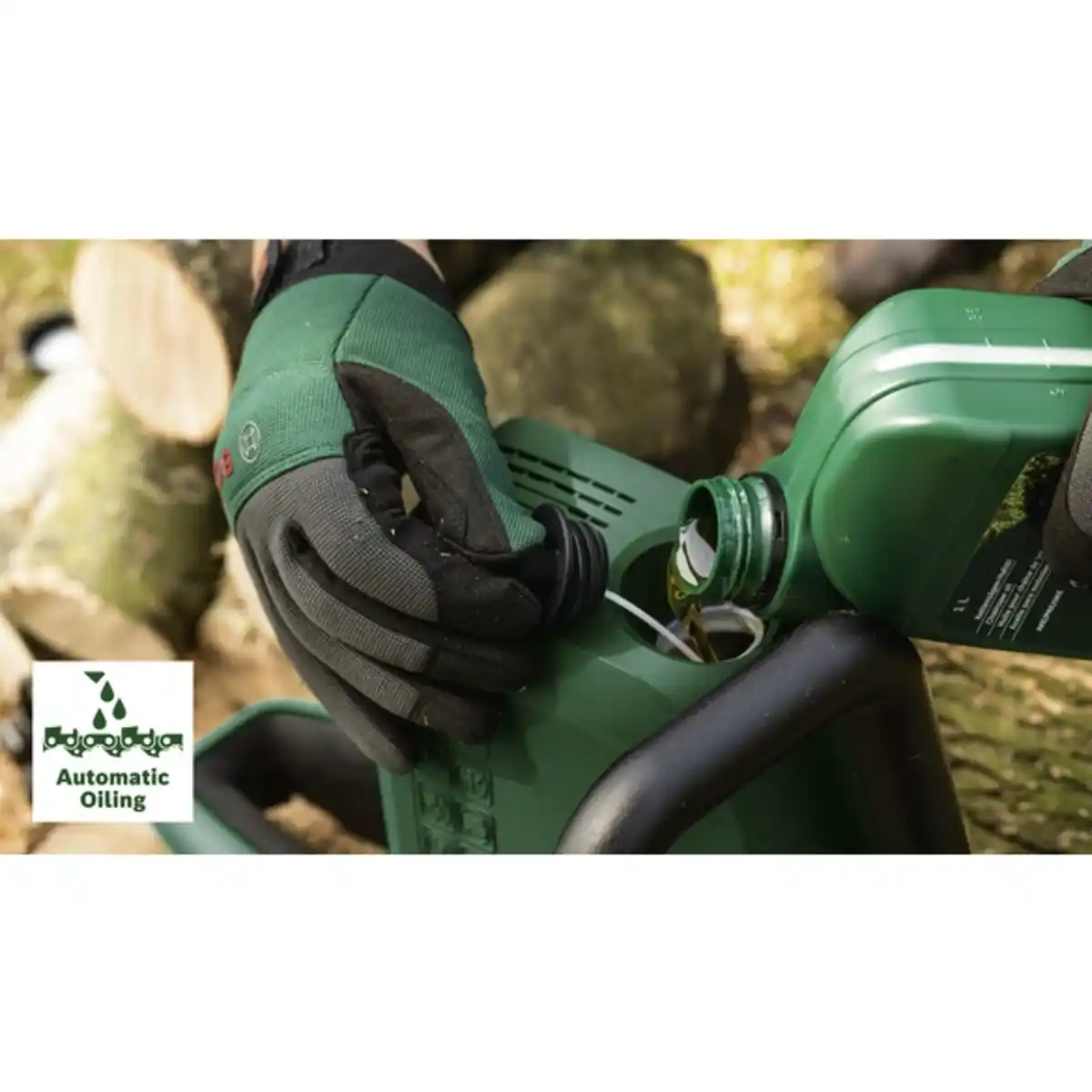 Bild 4 von BOSCH HOME & GARDEN Kettensäge UniversalChain 35: 2x Sägekette