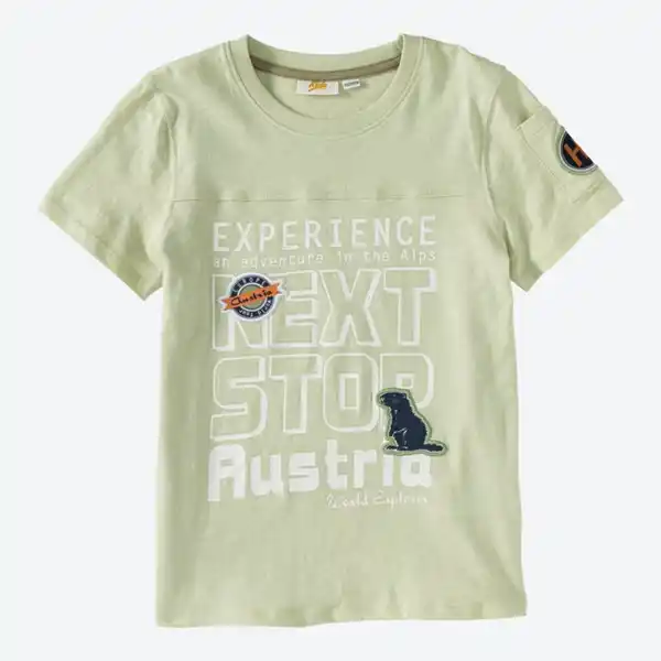 Bild 4 von Kinder-Jungen-T-Shirt mit Arm-Tasche