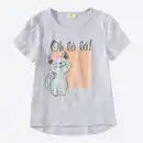 Bild 1 von Kinder-Mädchen-T-Shirt mit Katzendruck