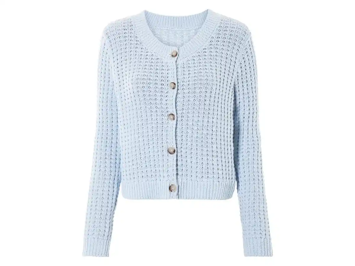 Bild 2 von esmara® Damen Cardigan, aus weichem Lochstrick