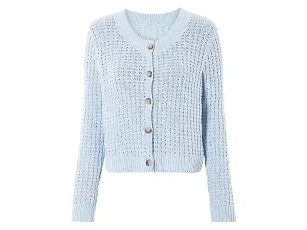 Bild 2 von esmara® Damen Cardigan, aus weichem Lochstrick