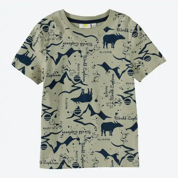 Bild 3 von Kinder-Jungen-T-Shirt aus Baumwolle