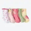 Bild 2 von Baby-Mädchen-Socken mit Muster, 5er-Pack