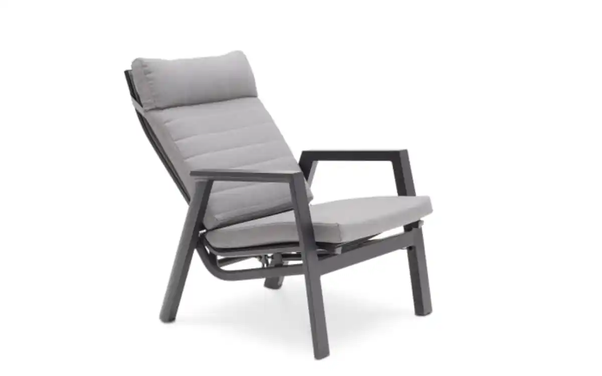 Bild 3 von Mondo - Loungesessel Ascella, Aluminiumgestell in anthrazit, mit manueller Rückenverstellung