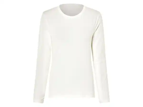 Bild 2 von esmara® Damen Langarmshirt, 2 Stück, mit Baumwolle