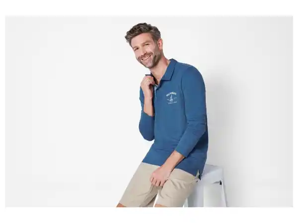 Bild 3 von LIVERGY® Herren Poloshirt, aus robuster Heavy-Jersey-Qualität