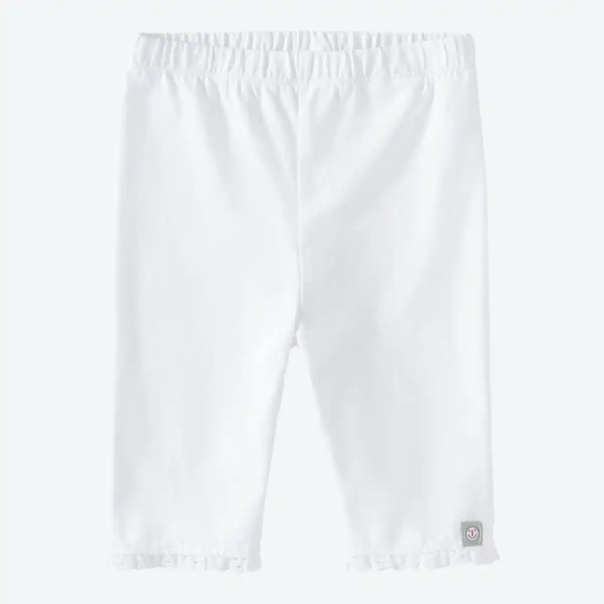 Bild 2 von Baby-Mädchen-Capri-Hose mit Spitze