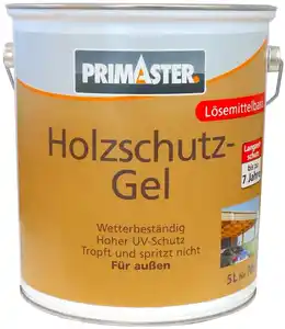 Primaster Holzschutzgel 5 L farblos seidenmatt