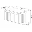 Bild 2 von Mr. GARDENER Aufbewahrungsbox, BxHxT: 65 x 69 x 65 cm, 500 l, anthrazit-metallic