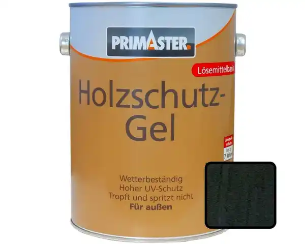 Bild 1 von Primaster Holzschutzgel 5 L ebenholz seidenmatt