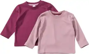 ALANA Langarmshirts, rosa + lila, Gr. 86