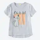 Bild 2 von Kinder-Mädchen-T-Shirt mit Katzendruck