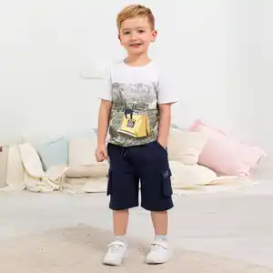 Kinder-Jungen-Bermudas aus Baumwolle