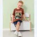 Bild 3 von Kinder-Jungen-Bermudas mit Kontrast-Bindeband