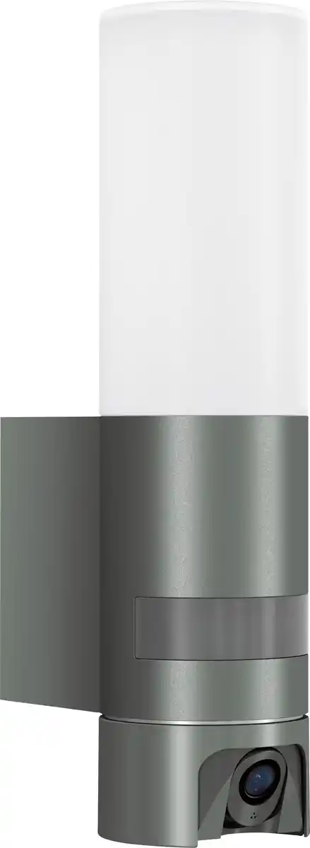 Bild 1 von Steinel Außenleuchte L 620 CAM S anthrazit mit Kamera 14 W dimmbar warmweiß