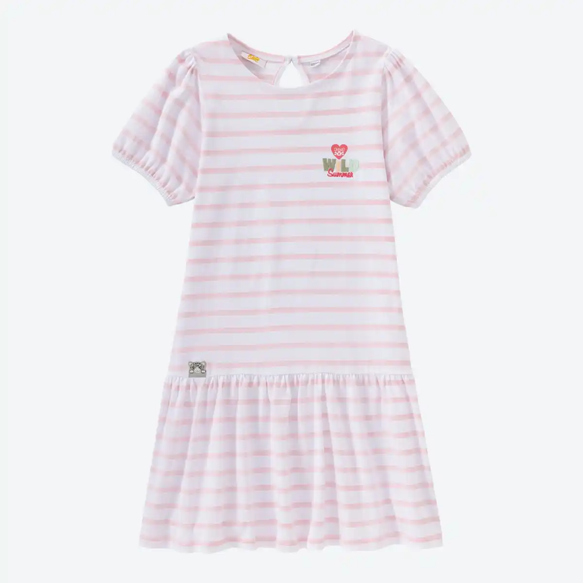 Bild 3 von Kinder-Mädchen-Kleid mit Streifenmuster