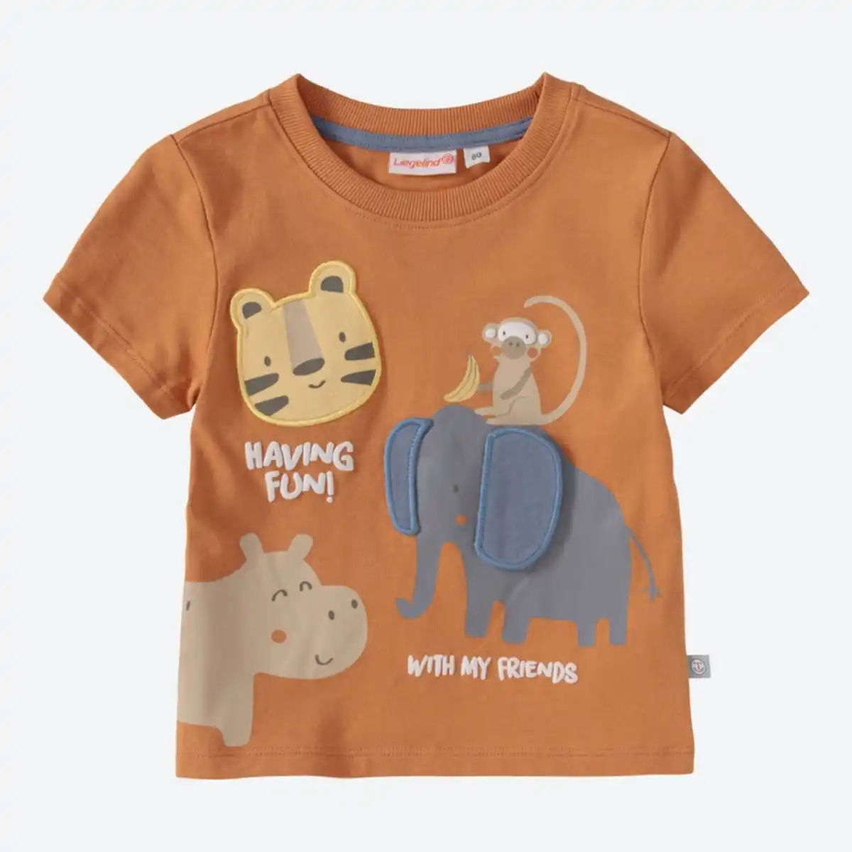 Bild 2 von Baby-Jungen-T-Shirt mit Tiermotiven