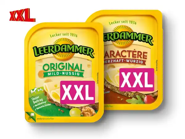 Bild 1 von Leerdammer Käsescheiben XXL