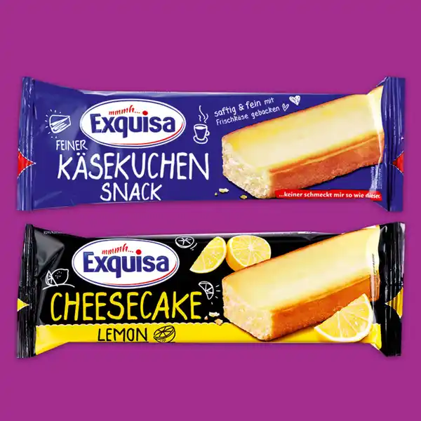 Bild 1 von Exquisa Käsekuchen Snack