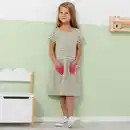 Bild 1 von Kinder-Mädchen-Kleid mit Herz-Taschen