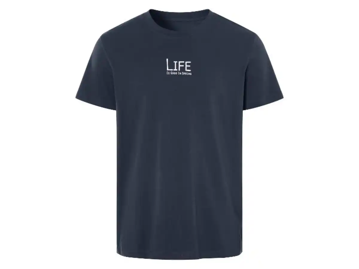 Bild 2 von LIVERGY® Herren T-Shirt, aus reiner Baumwolle