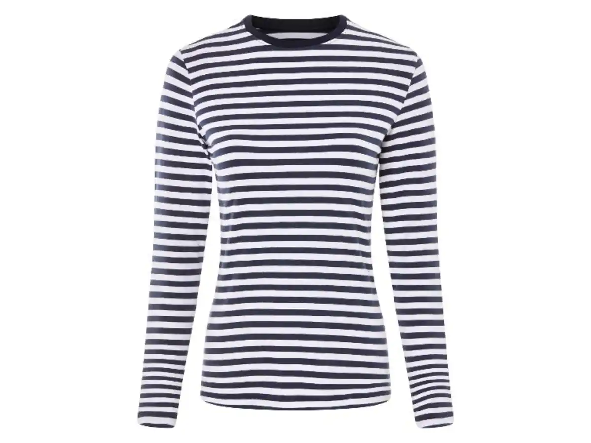 Bild 3 von esmara® Damen Langarmshirt, 2 Stück, aus Stretchjersey