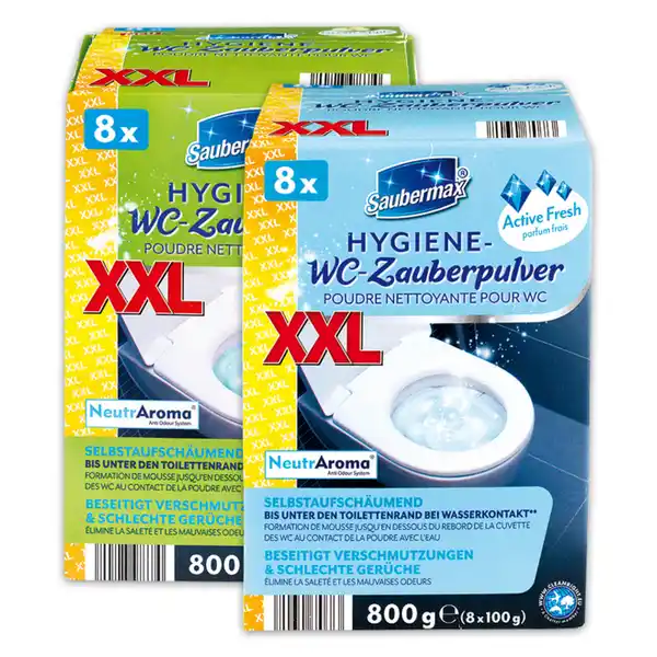 Bild 1 von Saubermax Hygiene-WC-Zauberpulver XXL