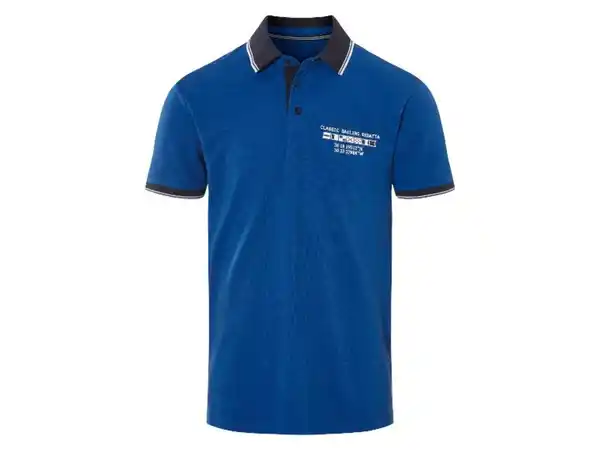 Bild 2 von LIVERGY® Herren Poloshirt in Pikee-Qualität, mit Kontraststreifen