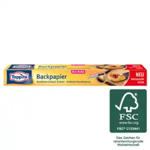 Backpapier 8m FSC® Toppits