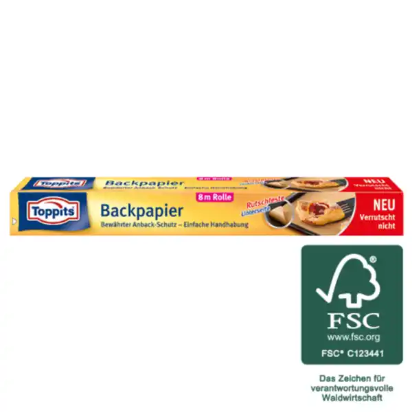 Bild 1 von Backpapier 8m FSC® Toppits