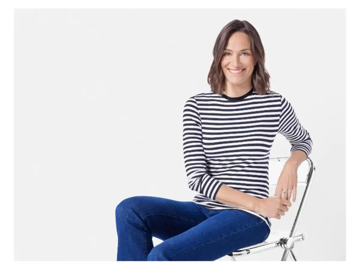 Bild 4 von esmara® Damen Langarmshirt, 2 Stück, aus Stretchjersey