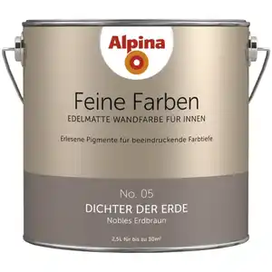 ALPINA Dispersionsfarbe »Feine Farben«, edelmatt, 2,5 l