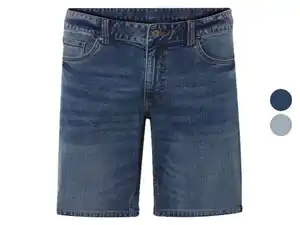 LIVERGY® Herren Jeansshorts, mit hohem Baumwollanteil