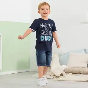 Kinder-Jungen-Bermudas mit Bindeband