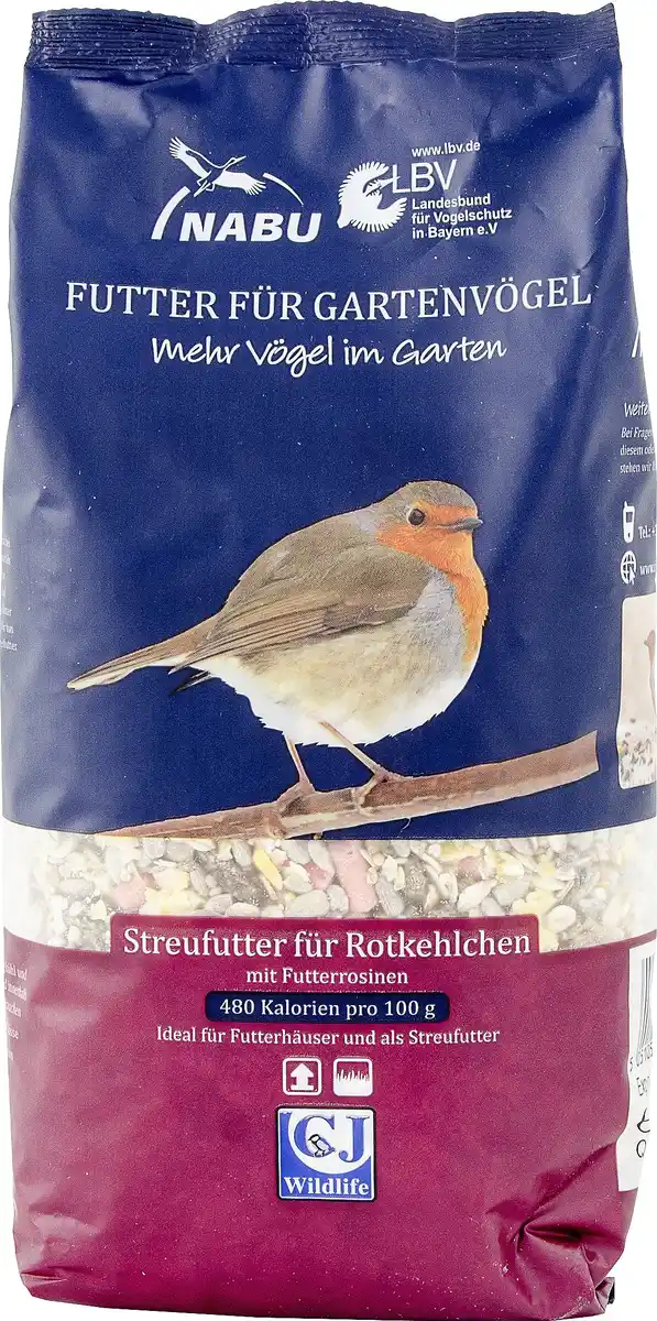 Bild 1 von Streufutter für Rotkehlchen 1 kg