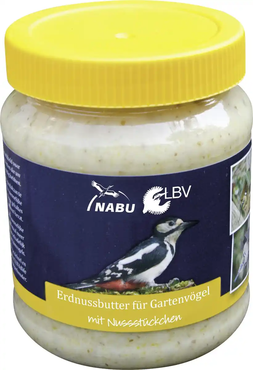 Bild 1 von Erdnussbutter für Vögel mit Nussstückchen 330 g