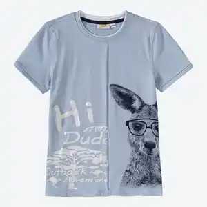 Kinder-Jungen-T-Shirt aus Baumwolle