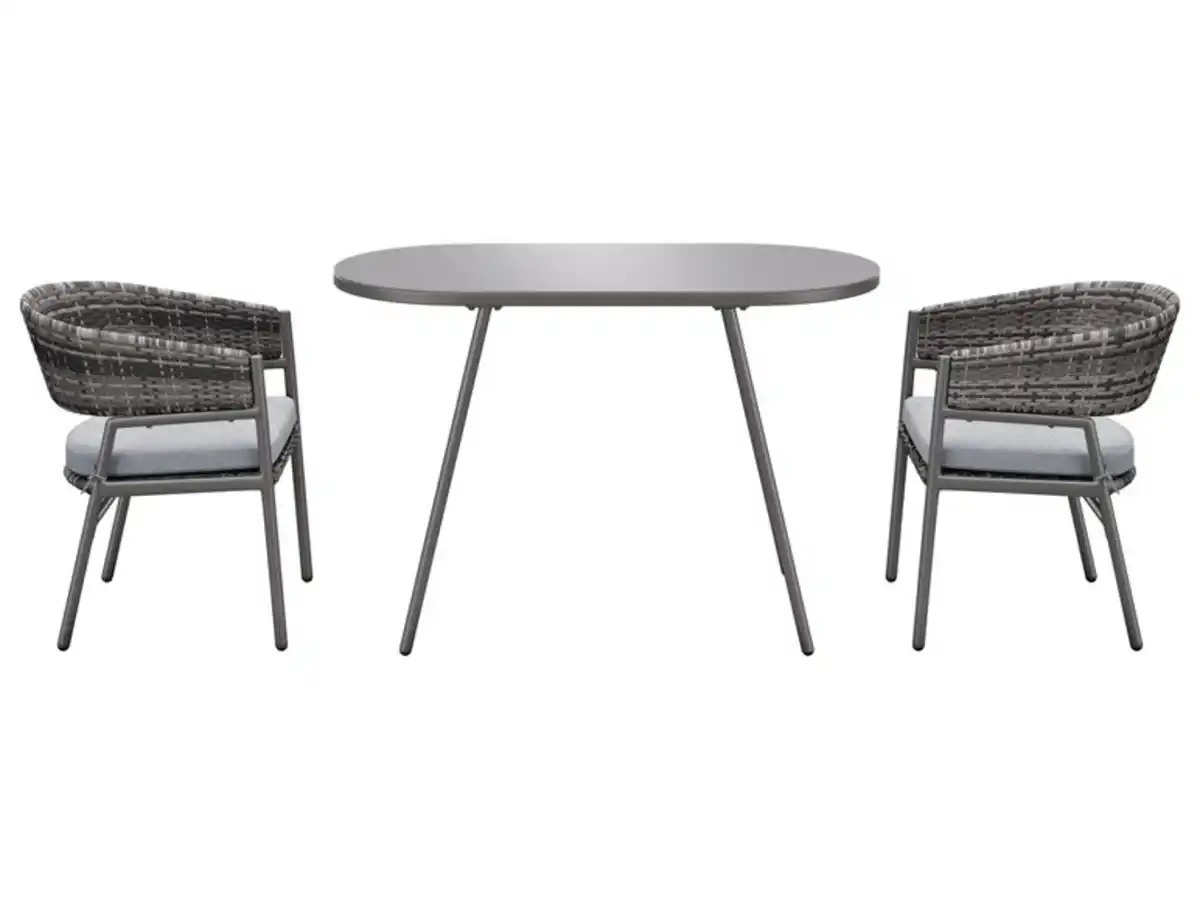 Bild 3 von LIVARNO home Balkonset, aus Stahl, 3-teilig