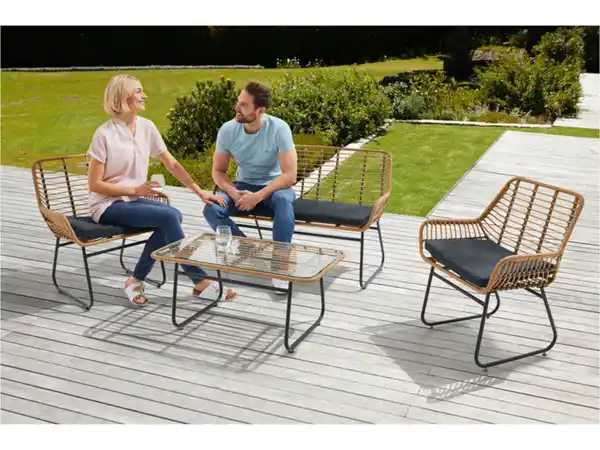 Bild 2 von LIVARNO home Lounge Set »Rope«, 4-teilig