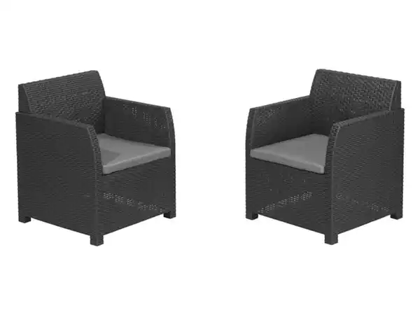 Bild 3 von LIVARNO home Balkonmöbel-Set, mit Stauraumfunktion, 3-teilig