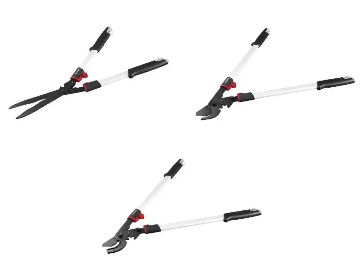 Bild 1 von PARKSIDE PERFORMANCE® Bypass-Getriebe-Heckenschere / -Astschere / Amboss-Getriebe-Astschere