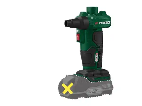 Bild 3 von PARKSIDE® 20 V Akku-Luftpumpe »PALP 20-Li B2« / Akku-Kompressor »PAK 20-Li B2«, ohne Akku und Ladegerät