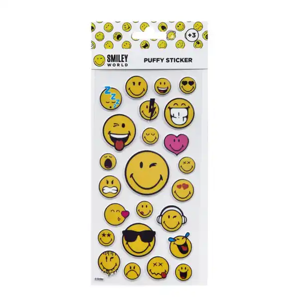 Bild 1 von Smiley World - Puffy Sticker