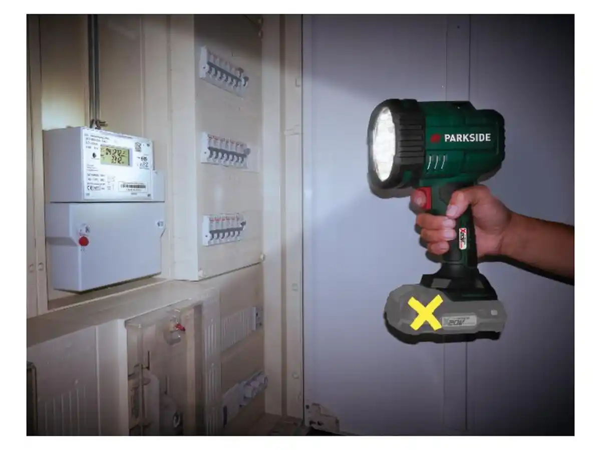 Bild 3 von PARKSIDE® 20 V Akku-LED-Handlampe »PHLA 20-Li A1«, ohne Akku und Ladegerät