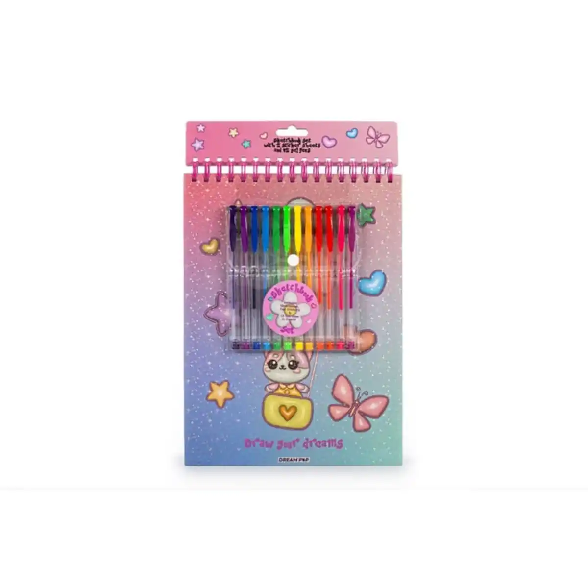 Bild 1 von Malbuch - Glitzer - mit 12 Stiften