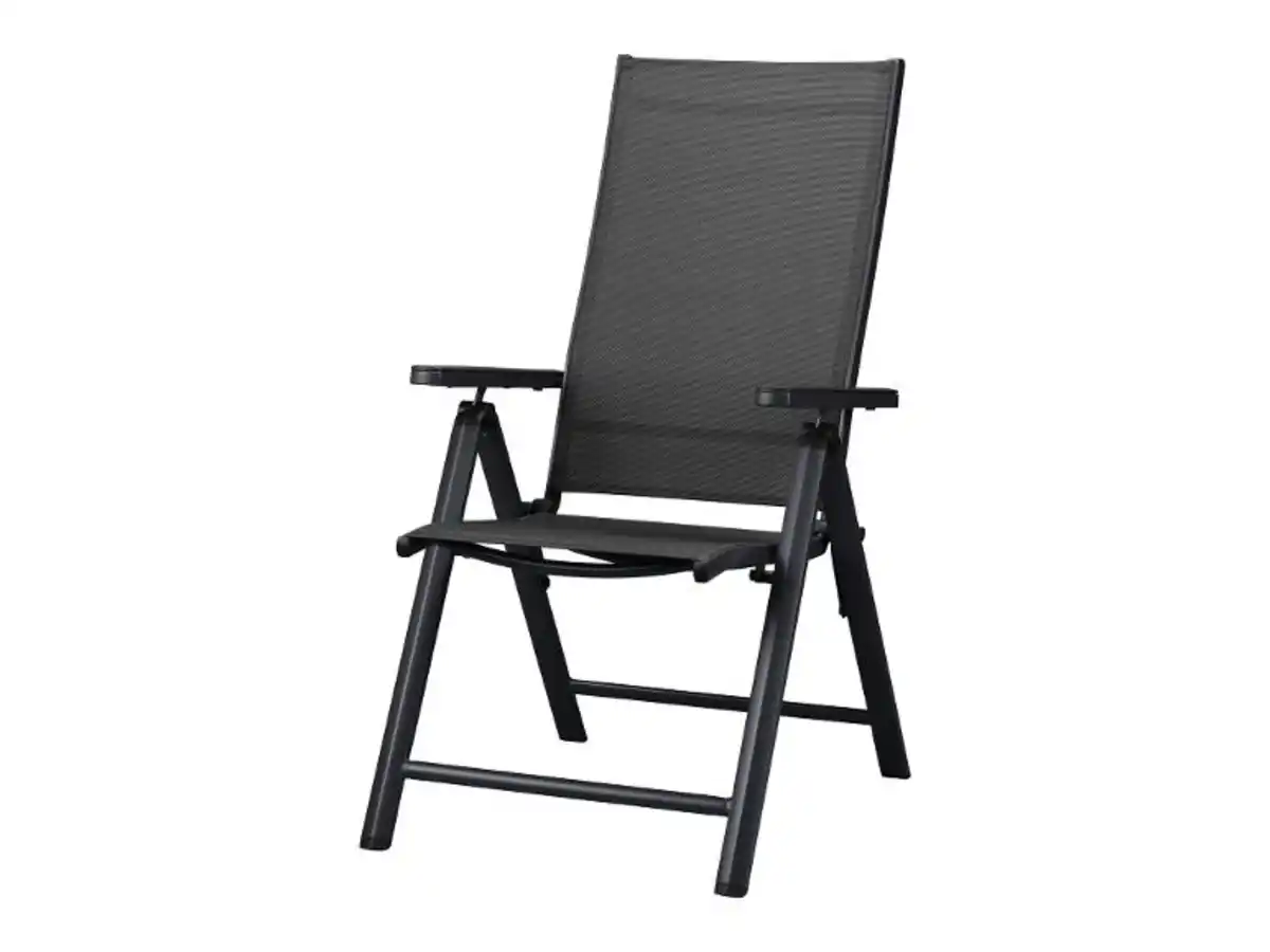 Bild 4 von LIVARNO home Alu-Set »Houston«, 7-teilig - Standardtisch & 6 Hochlehner, grau